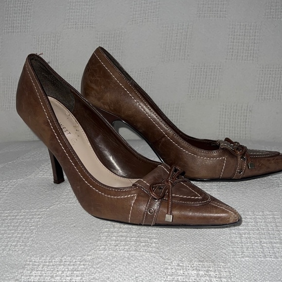 Nine West | brown heels - Picture 1 of 6